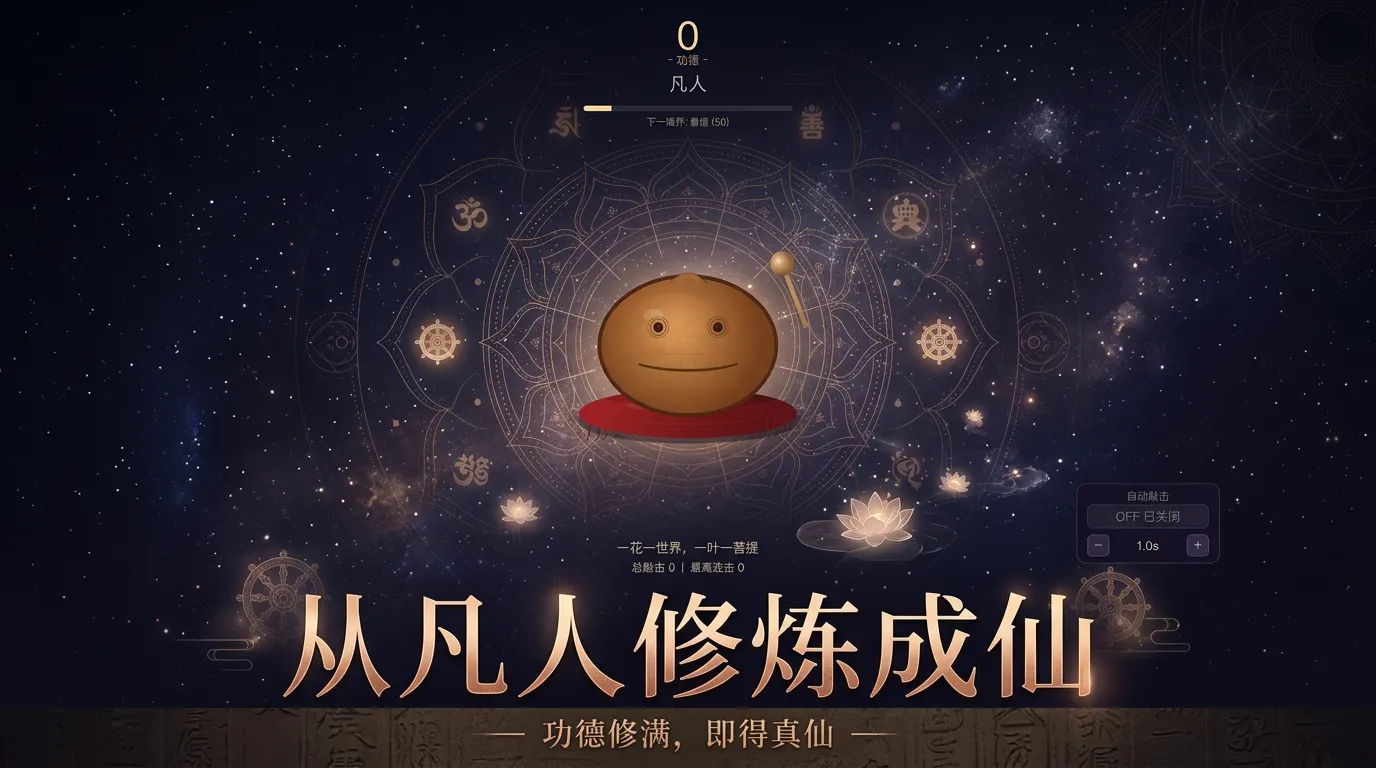 电子挂机木鱼截图2