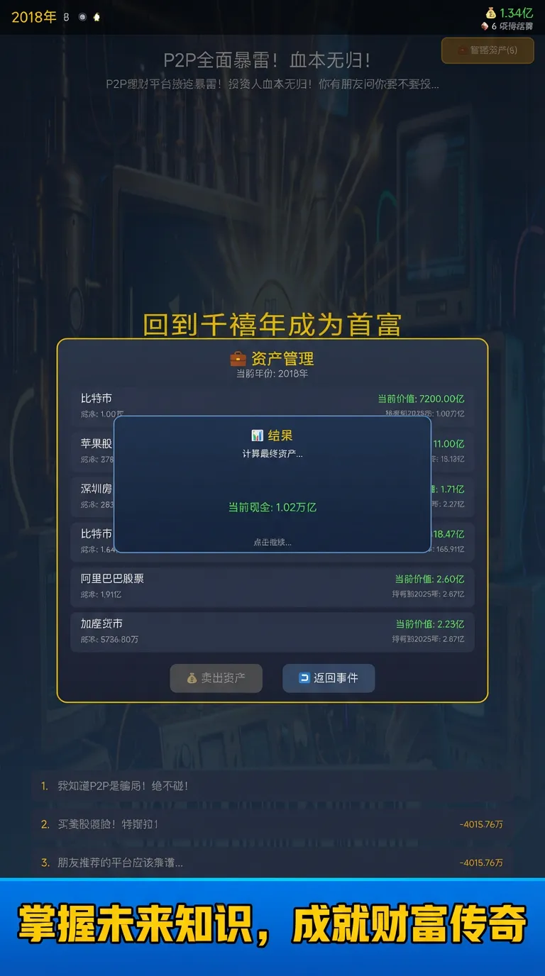回到千禧年成为首富