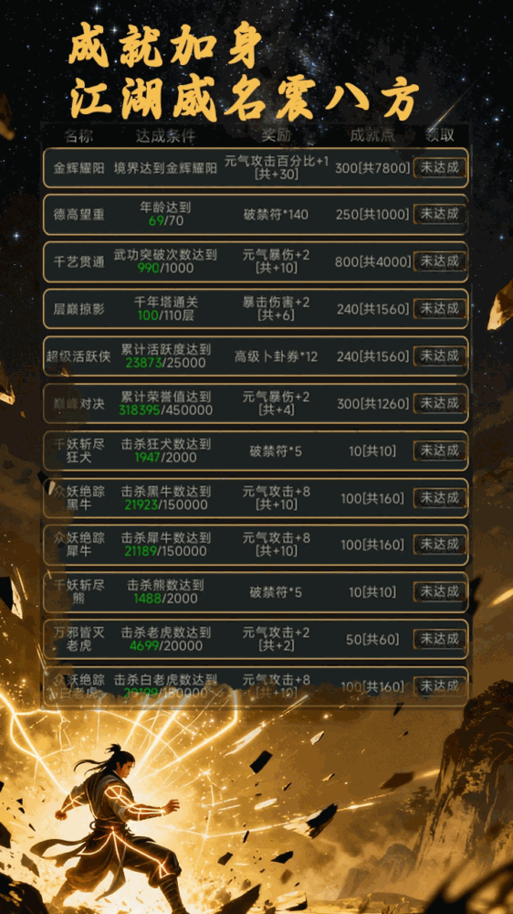 我的武功无限突破截图3