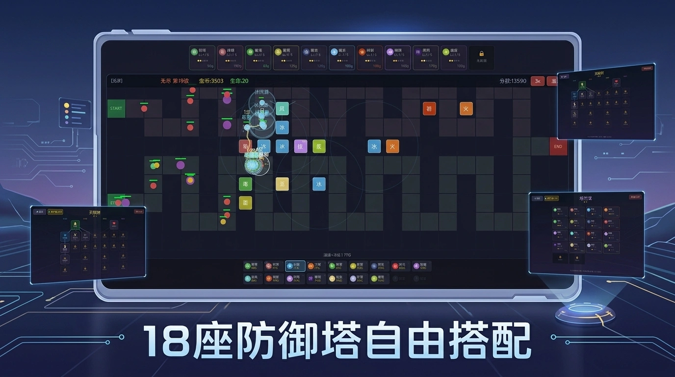 简单的塔防