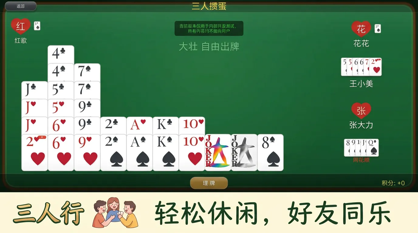 三人行