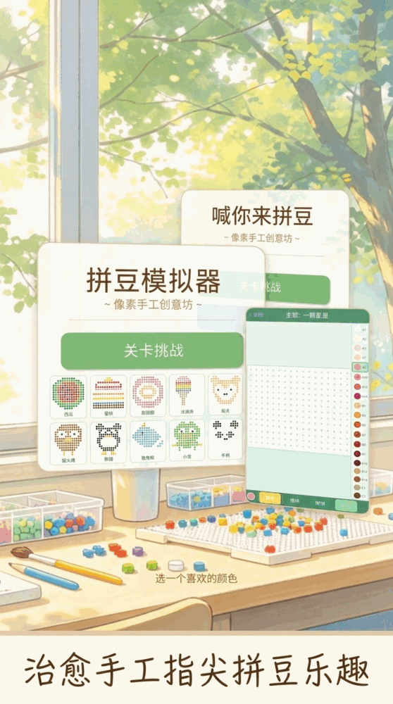喊你来拼豆