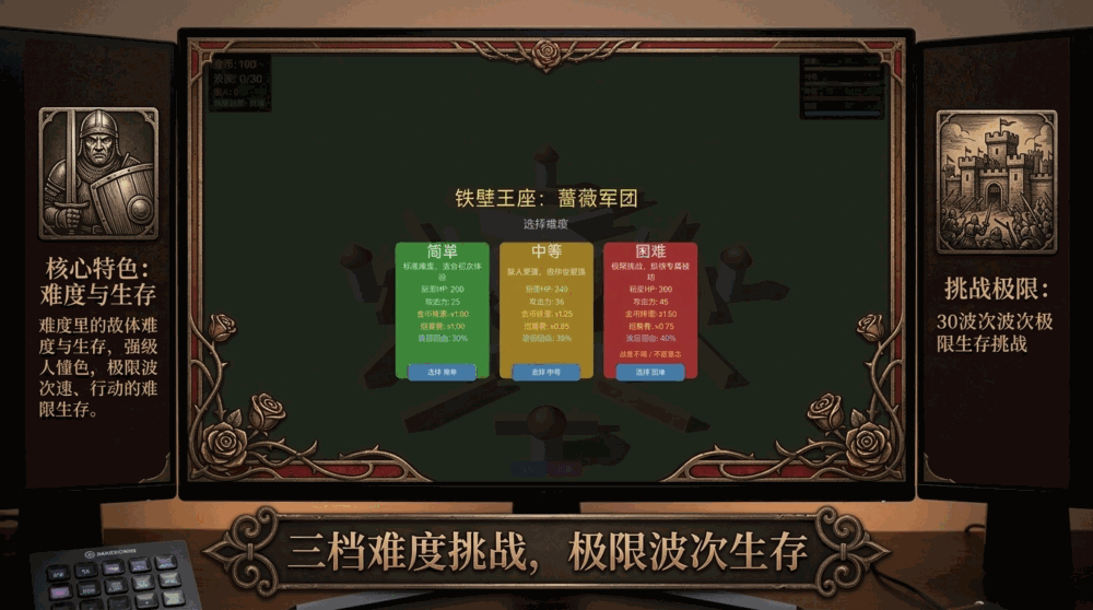 铁壁王座蔷薇军团