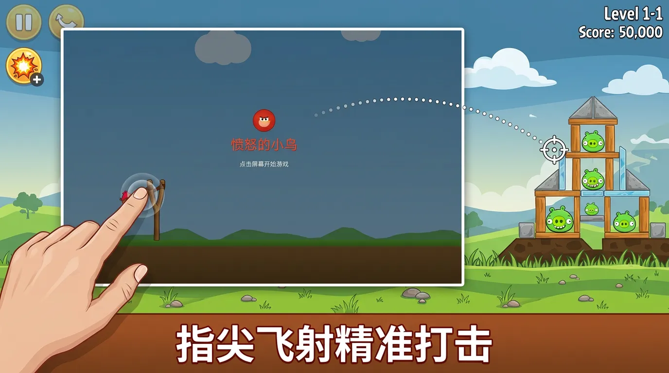 愤怒的小鸟截图2