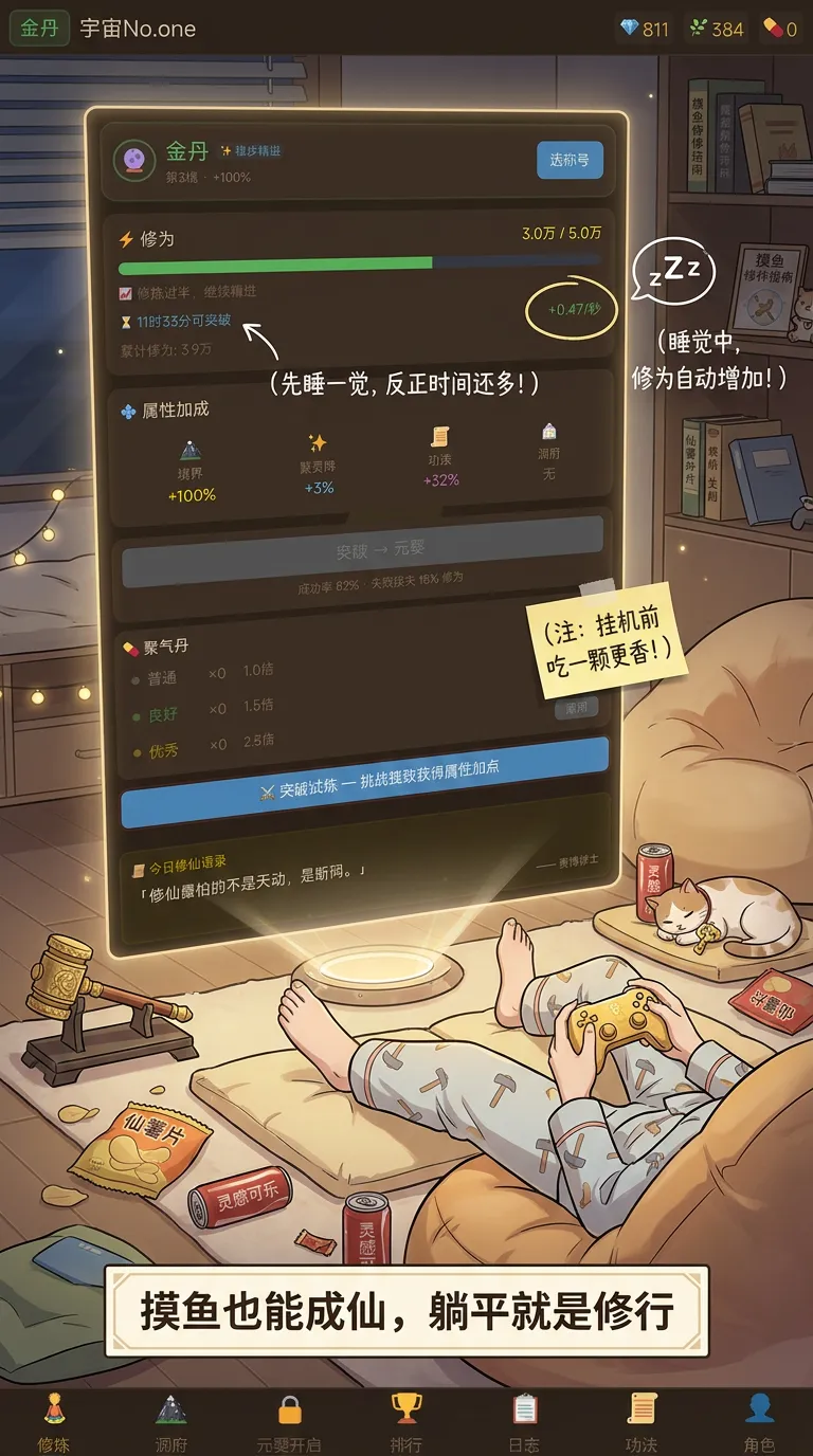 修仙修个锤子截图1