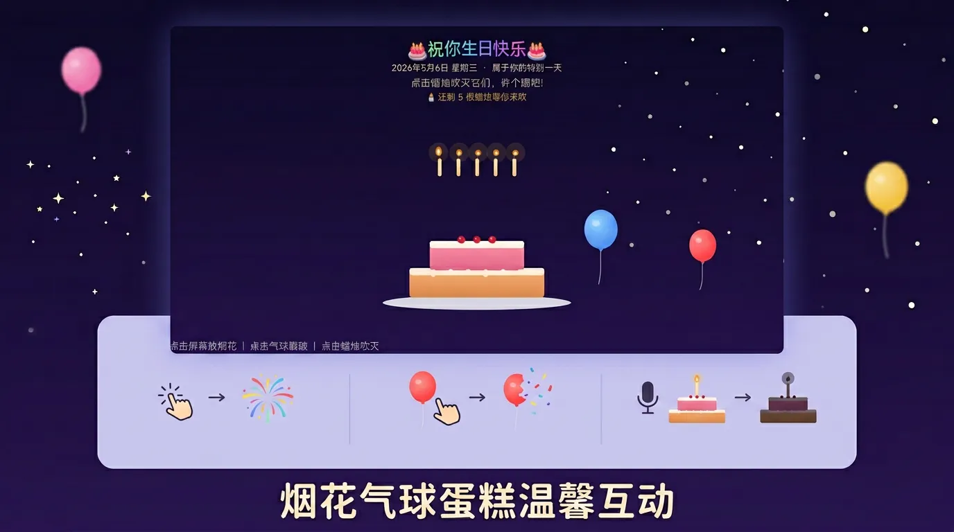 祝你生日快乐
