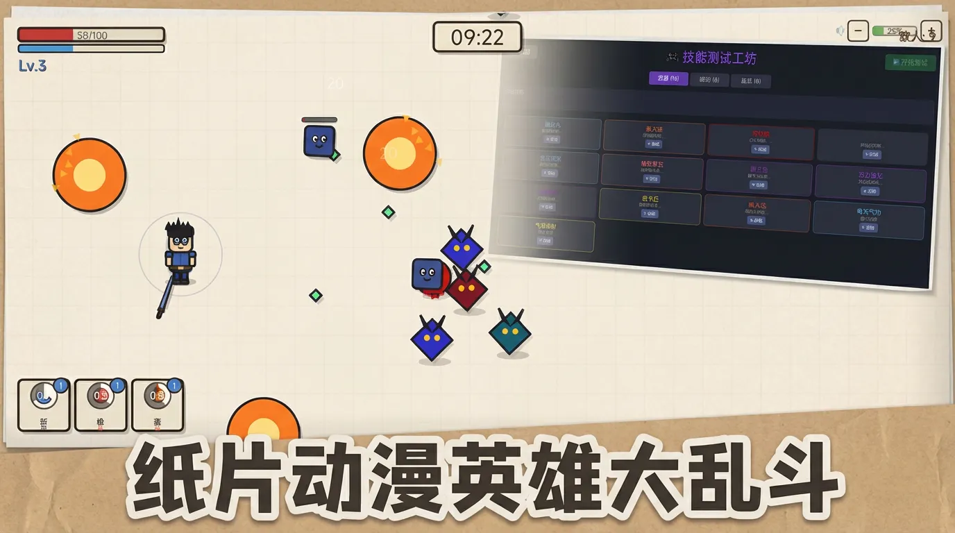 纸片乱斗幸存者截图1