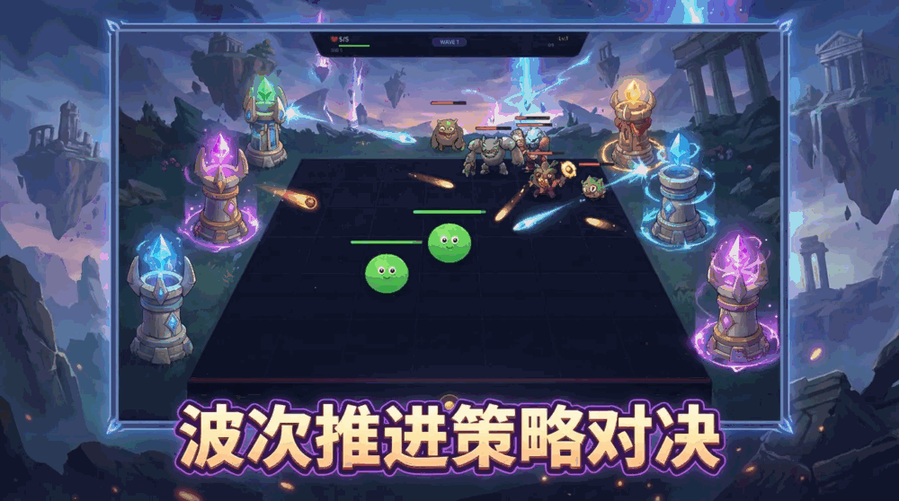 怪物塔防战截图1