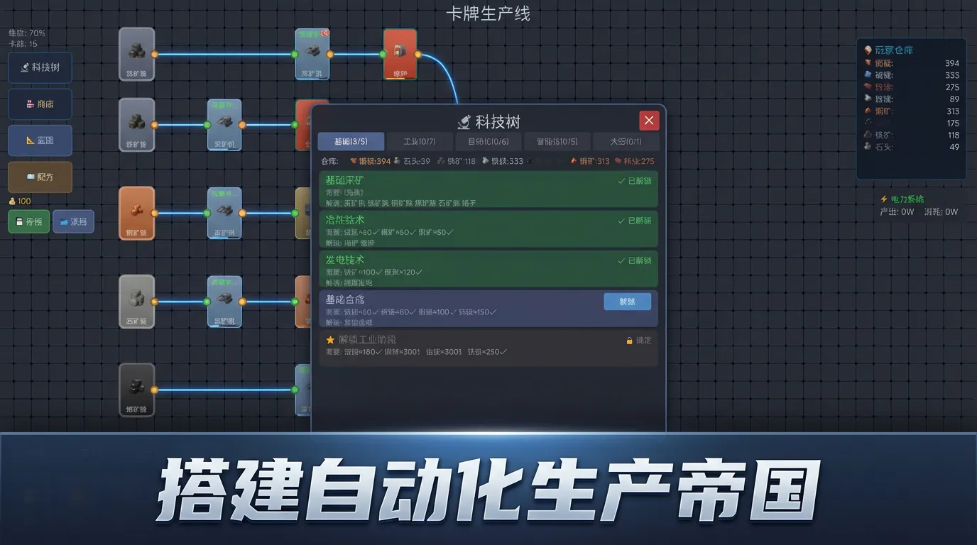卡牌生产线