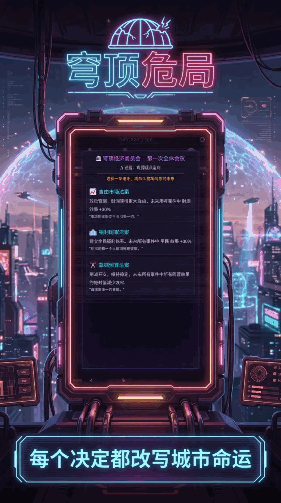 霓虹穹顶总督模拟器截图3
