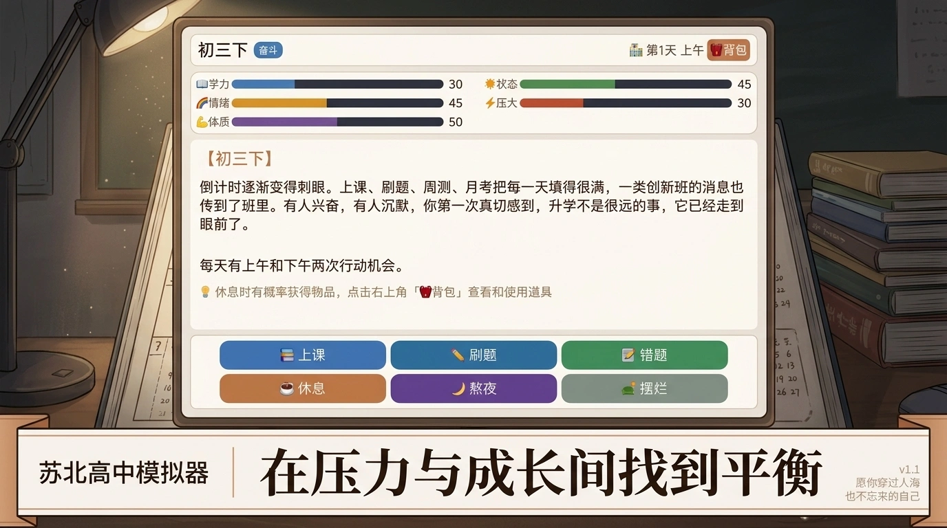 苏北高中模拟器截图3