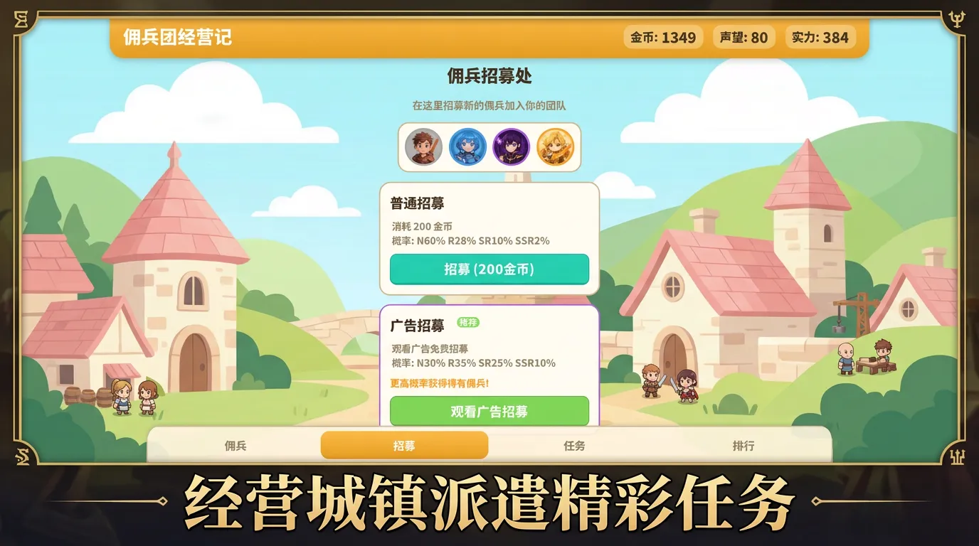 佣兵团经营记