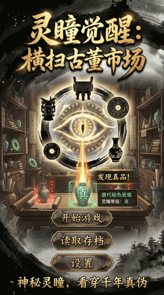 灵瞳觉醒横扫古董市场截图1