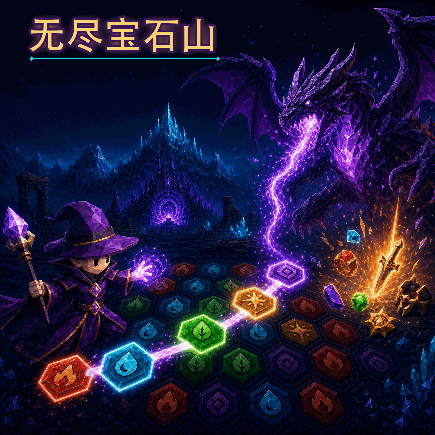 无尽宝石山