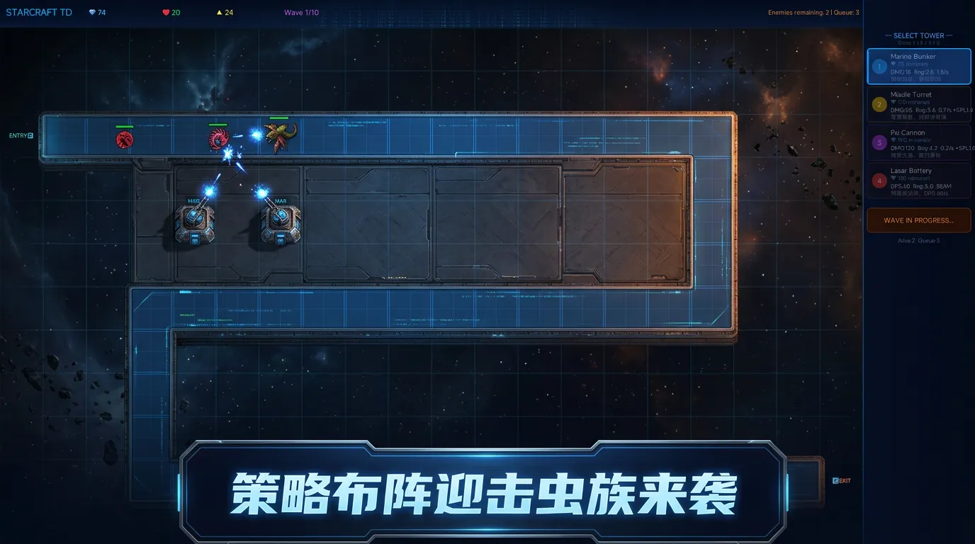 星际塔防截图2