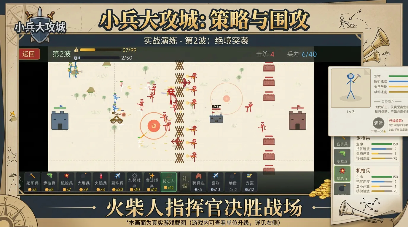 小兵大攻城截图2