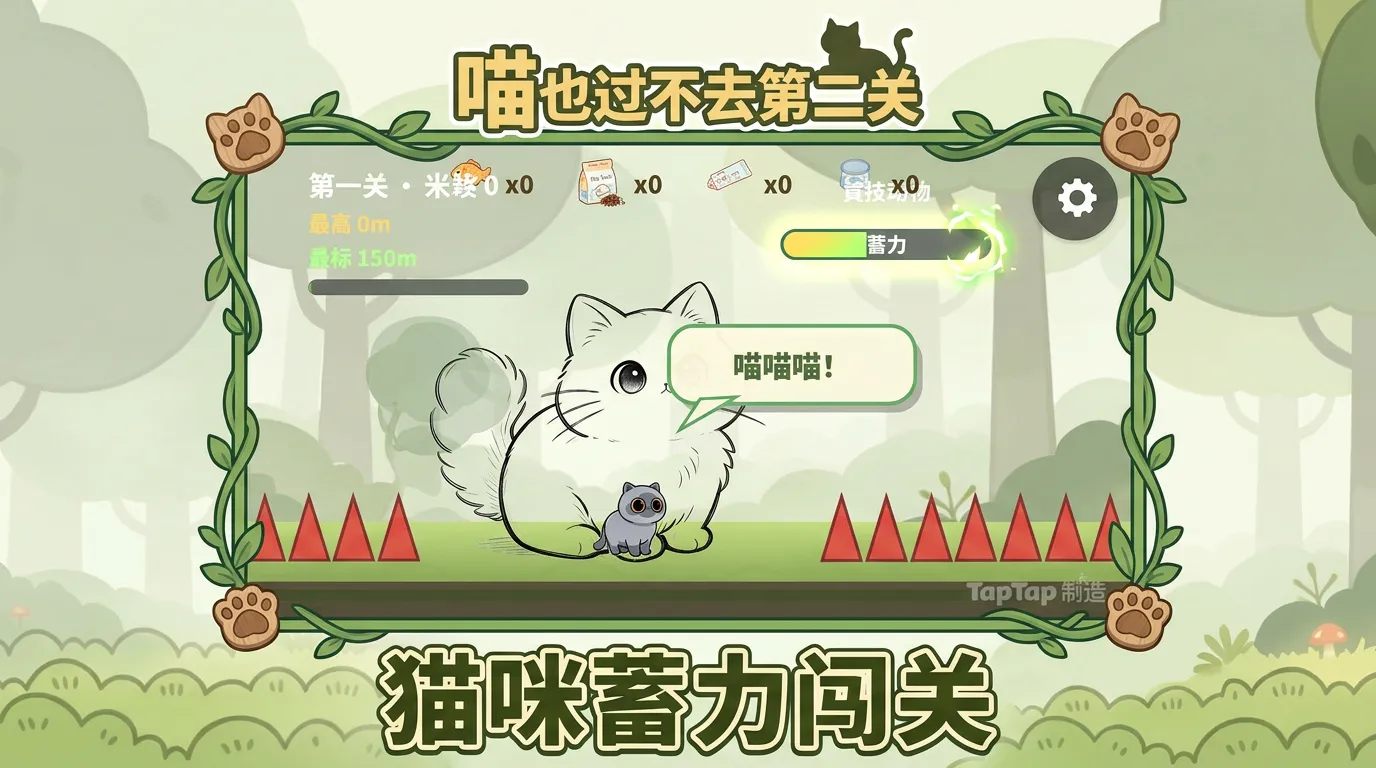 喵也过不去第二关