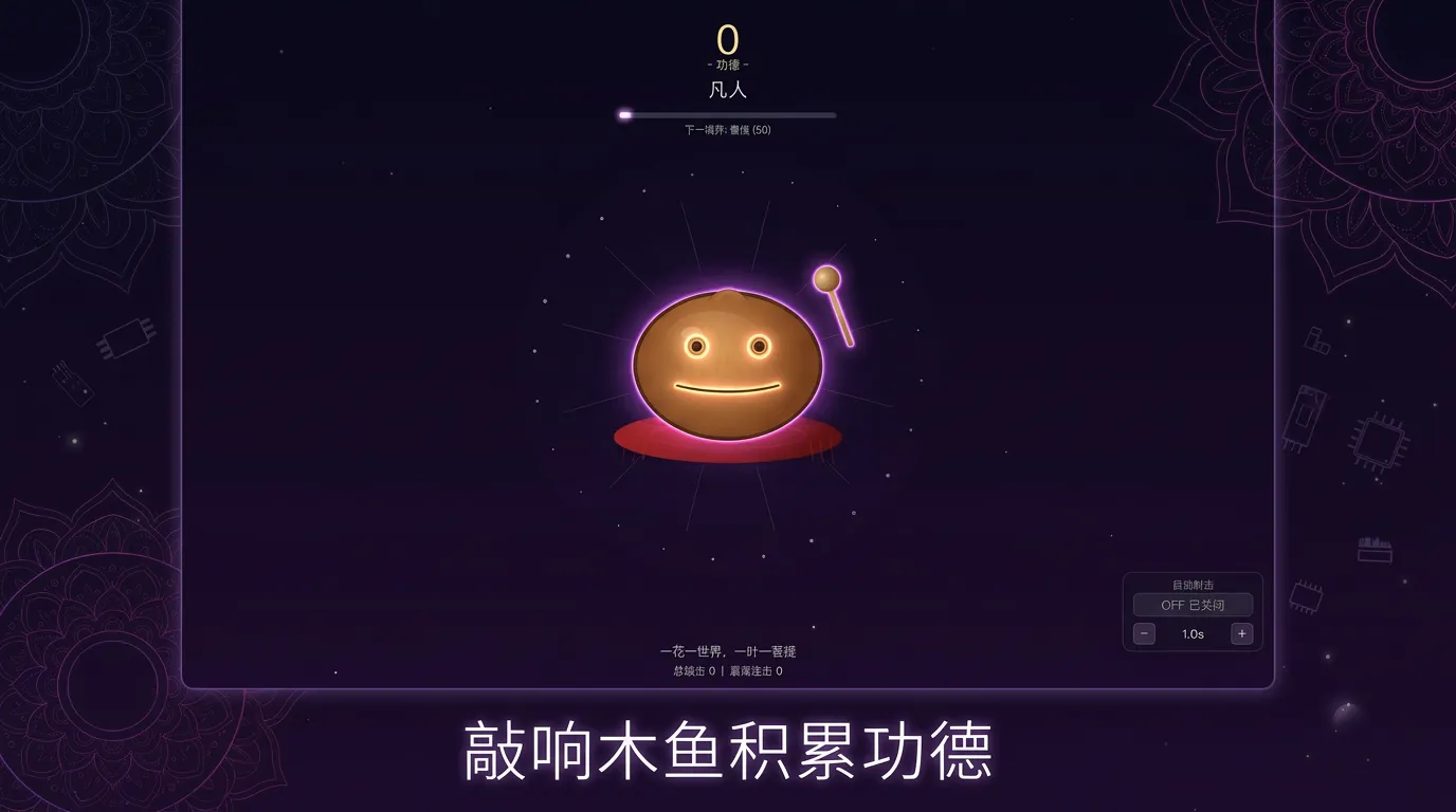 电子挂机木鱼截图1