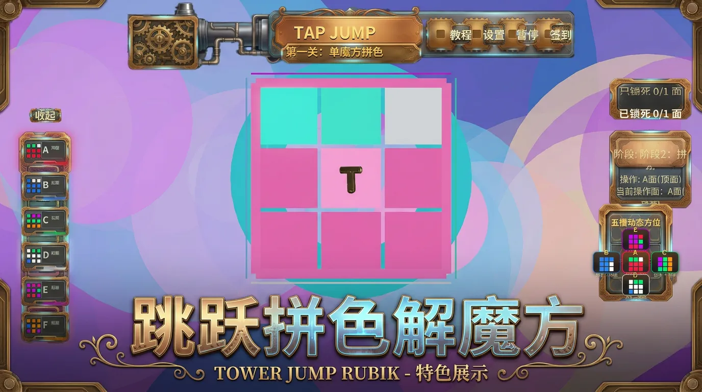 tapjump塔跳魔方截图1