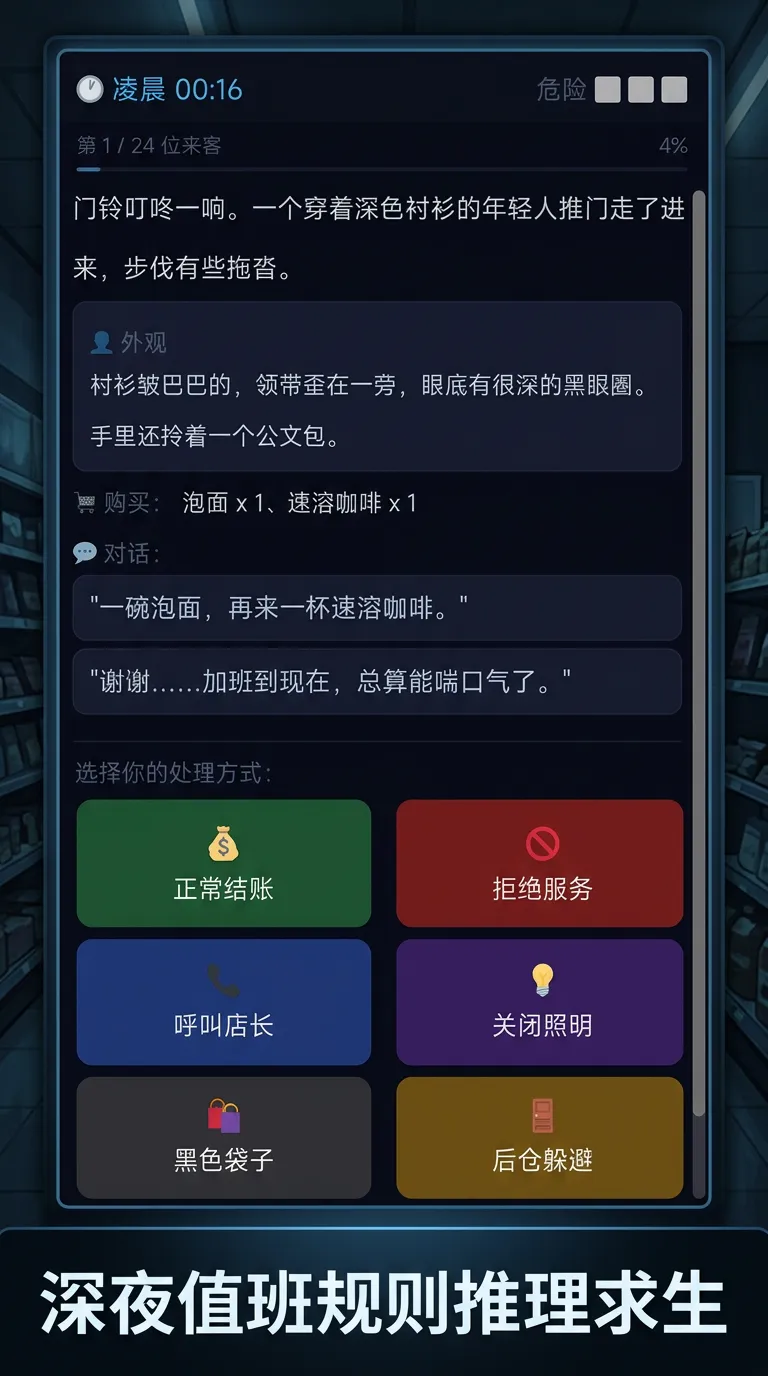 便利店夜班怪谈截图1