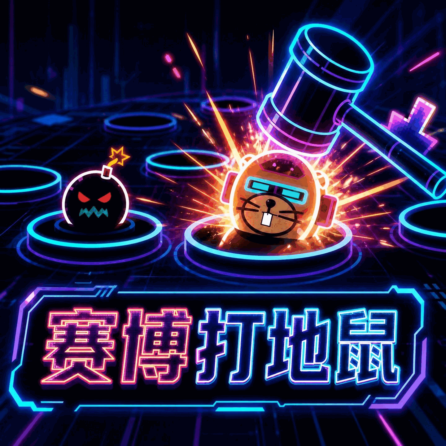 赛博打地鼠