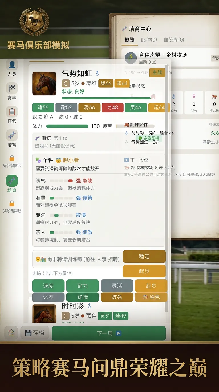 赛马俱乐部模拟截图2