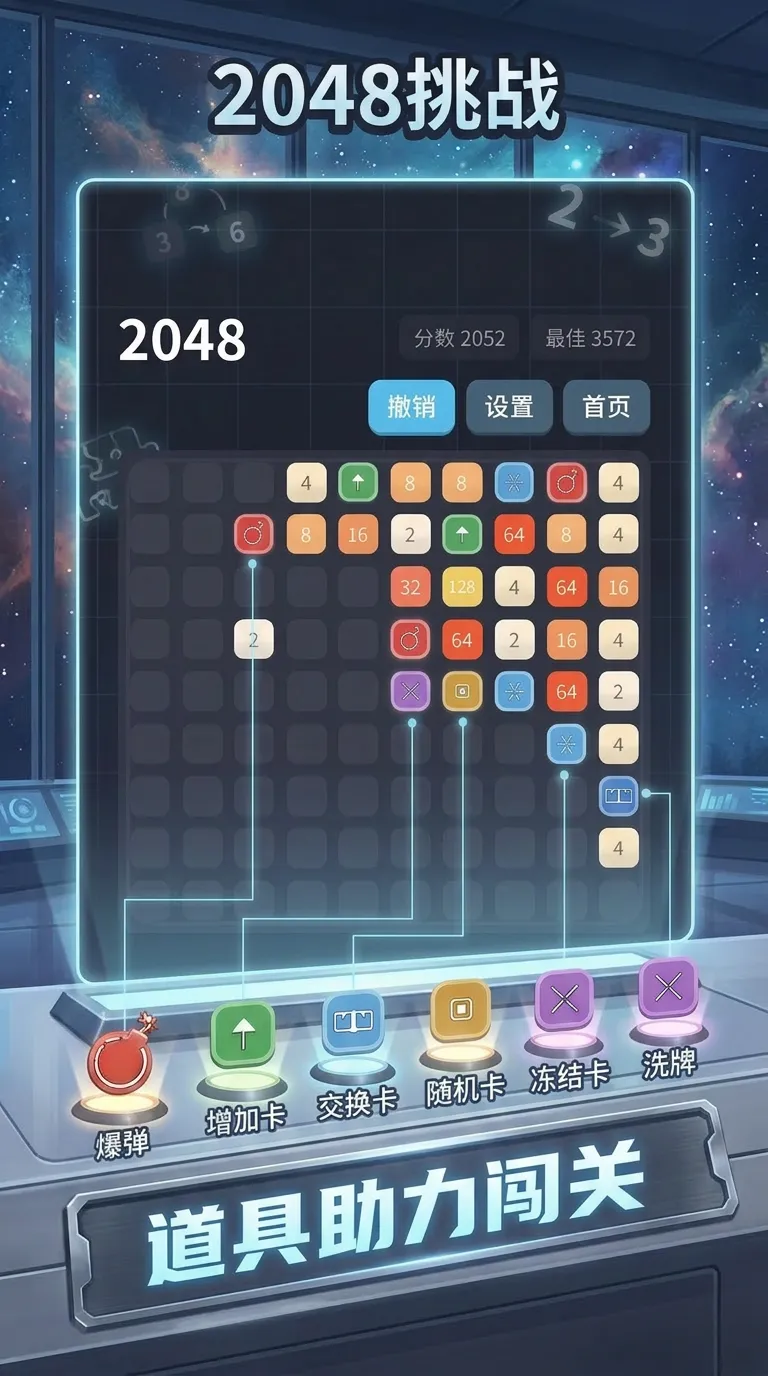 2048挑战截图2
