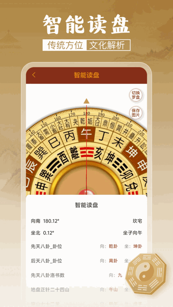 通易罗盘指南针截图4