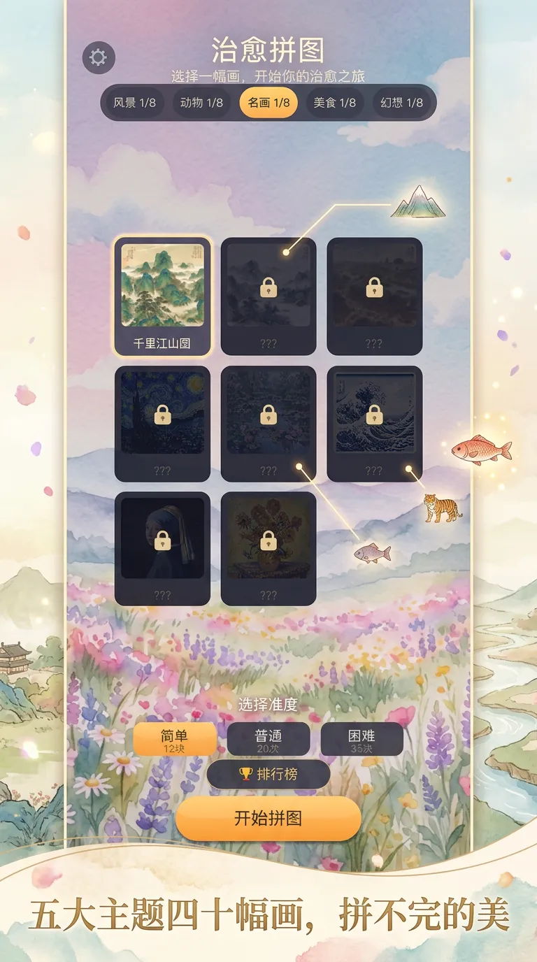 治愈拼图屋截图2