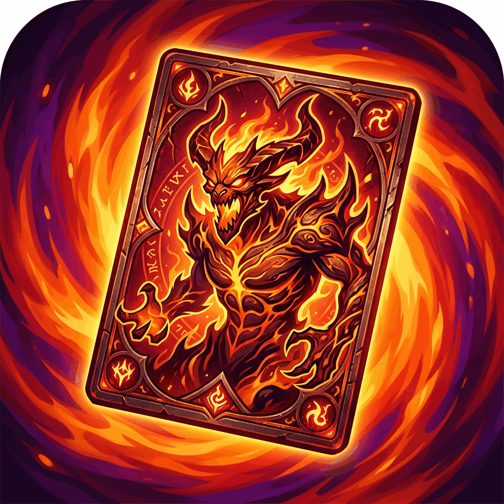 恶魔元素牌
