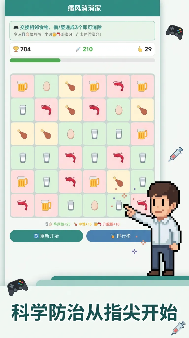 痛风消消乐截图3