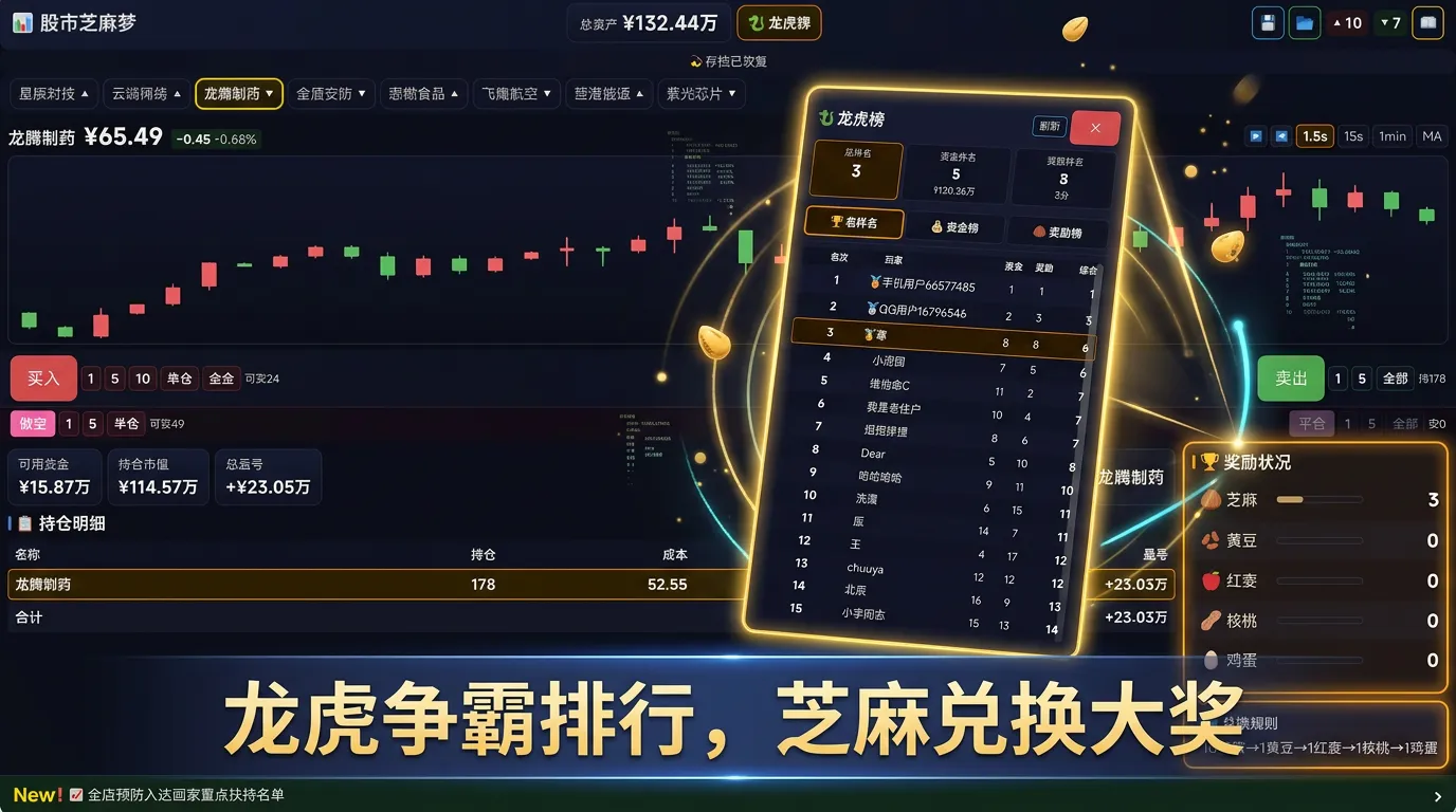 股市芝麻梦截图3