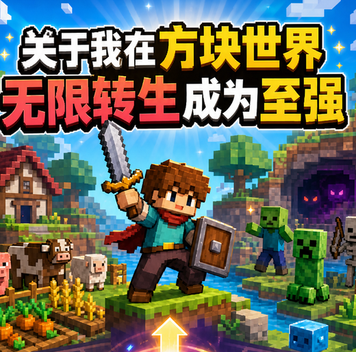 关于我在方块世界无限转生成为至强