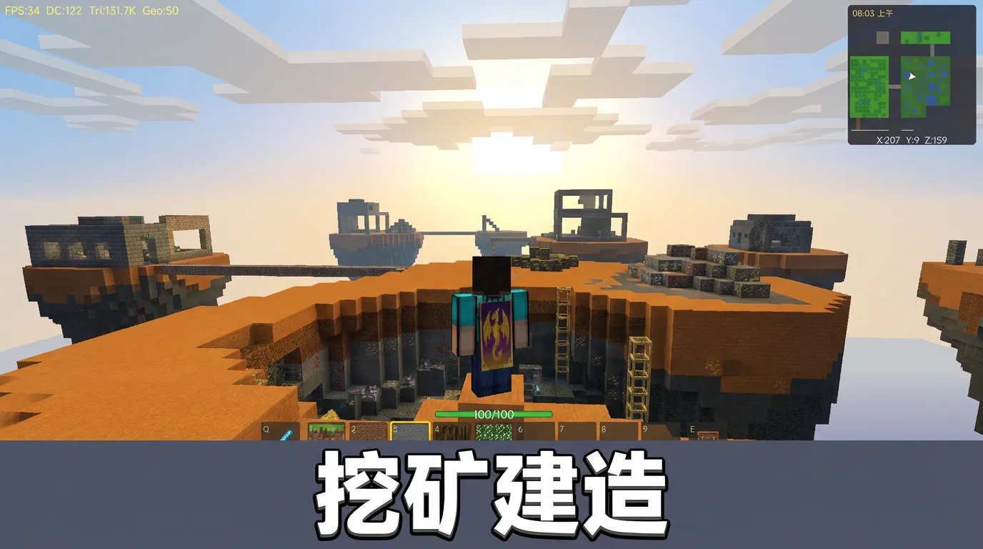 我的空岛demo截图2