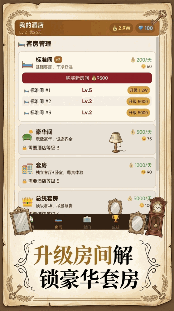 文字经营酒店截图2