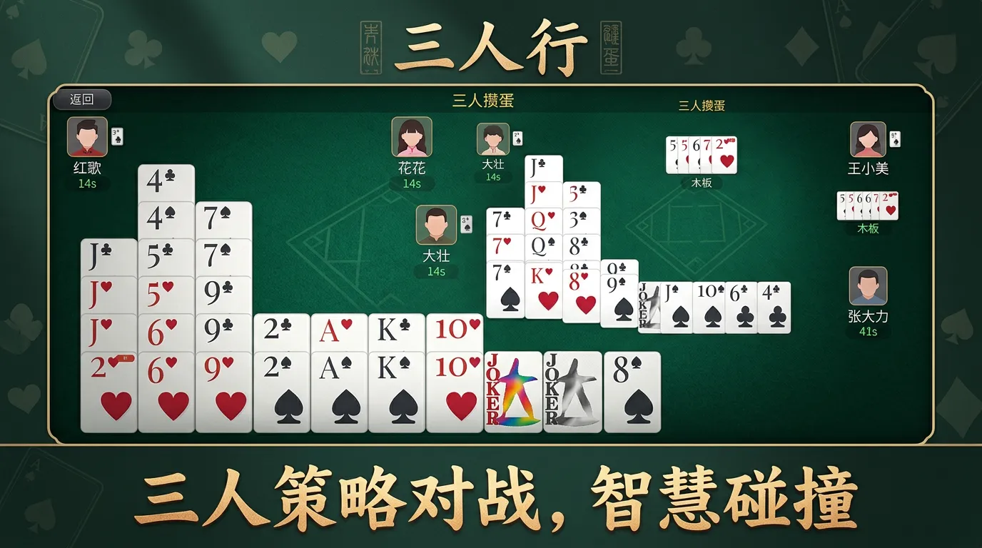 三人行