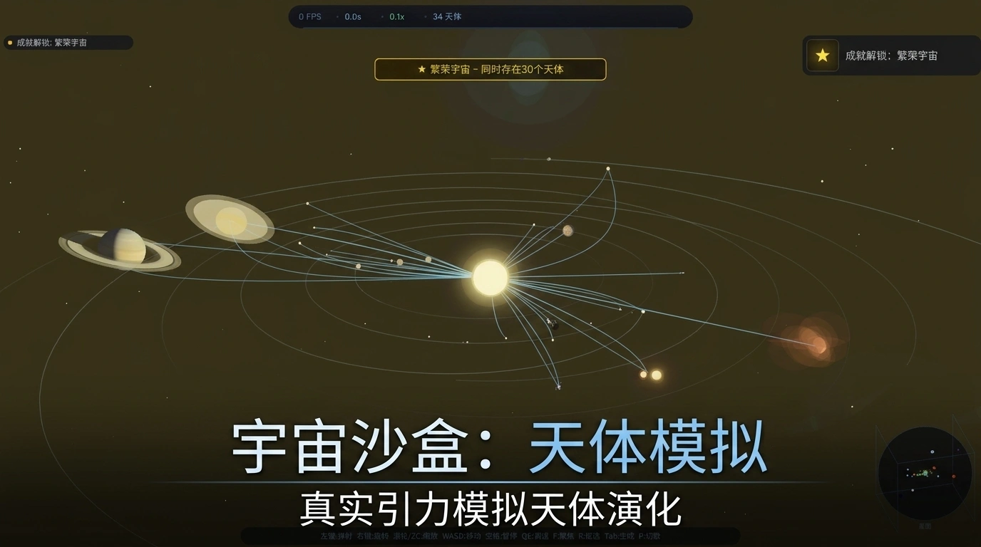宇宙沙盒天体模拟截图2