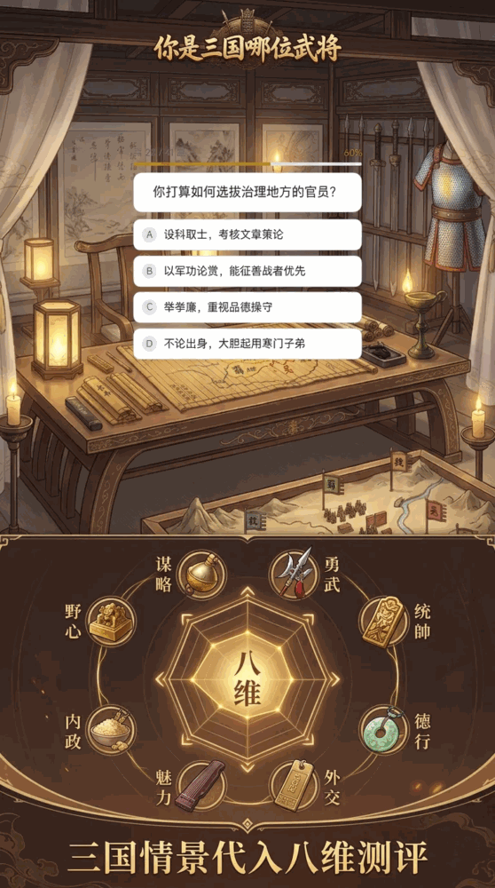 你是三国哪位武将截图1