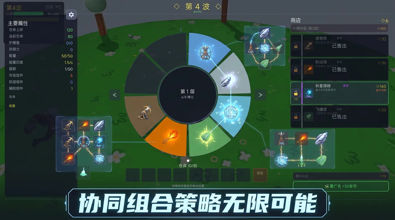 模块之塔无限防线