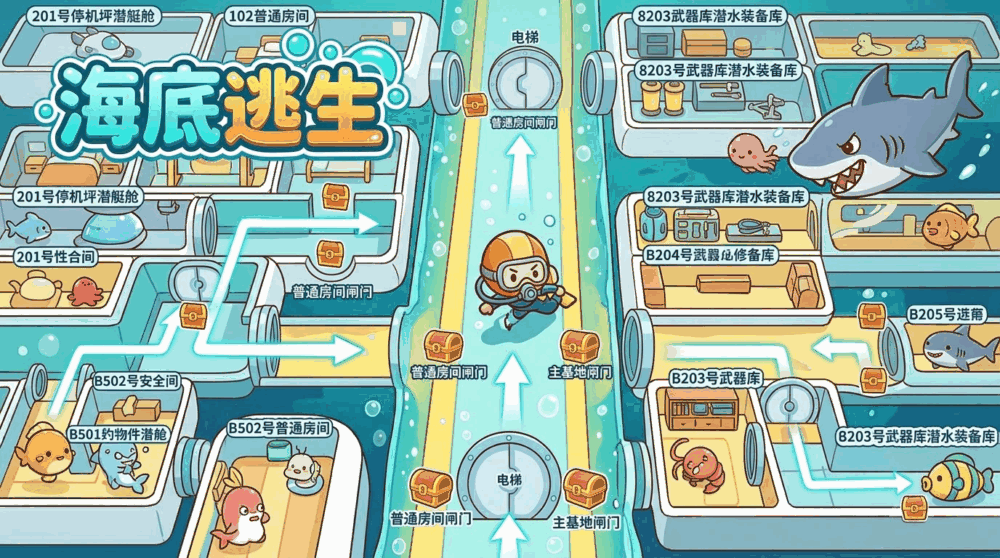 海底逃生截图2