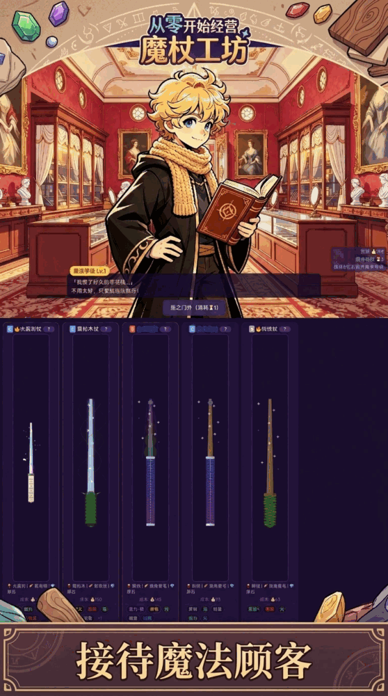 从零开始经营魔杖工坊截图2