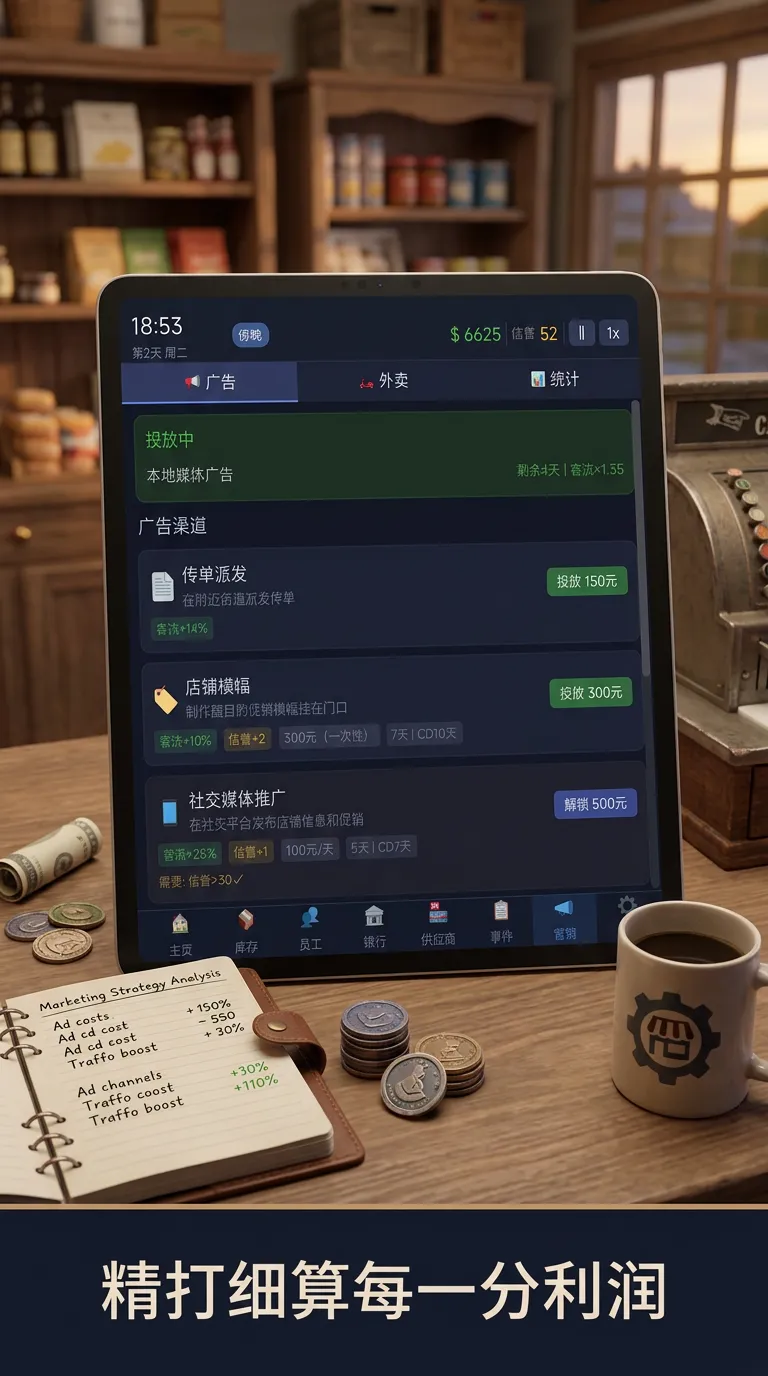 开店模拟经营