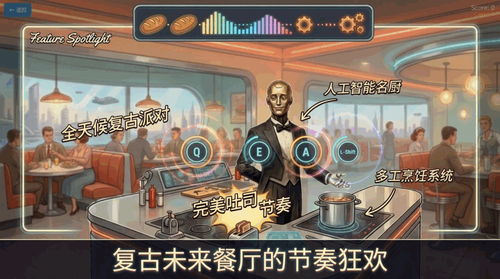 面包机器与嗒啦啦截图1