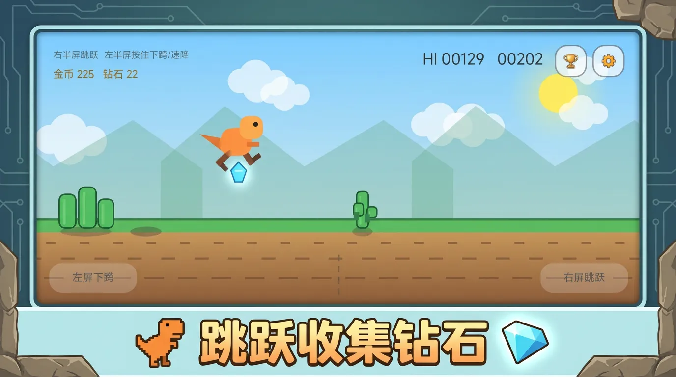 恐龙跳跃截图2