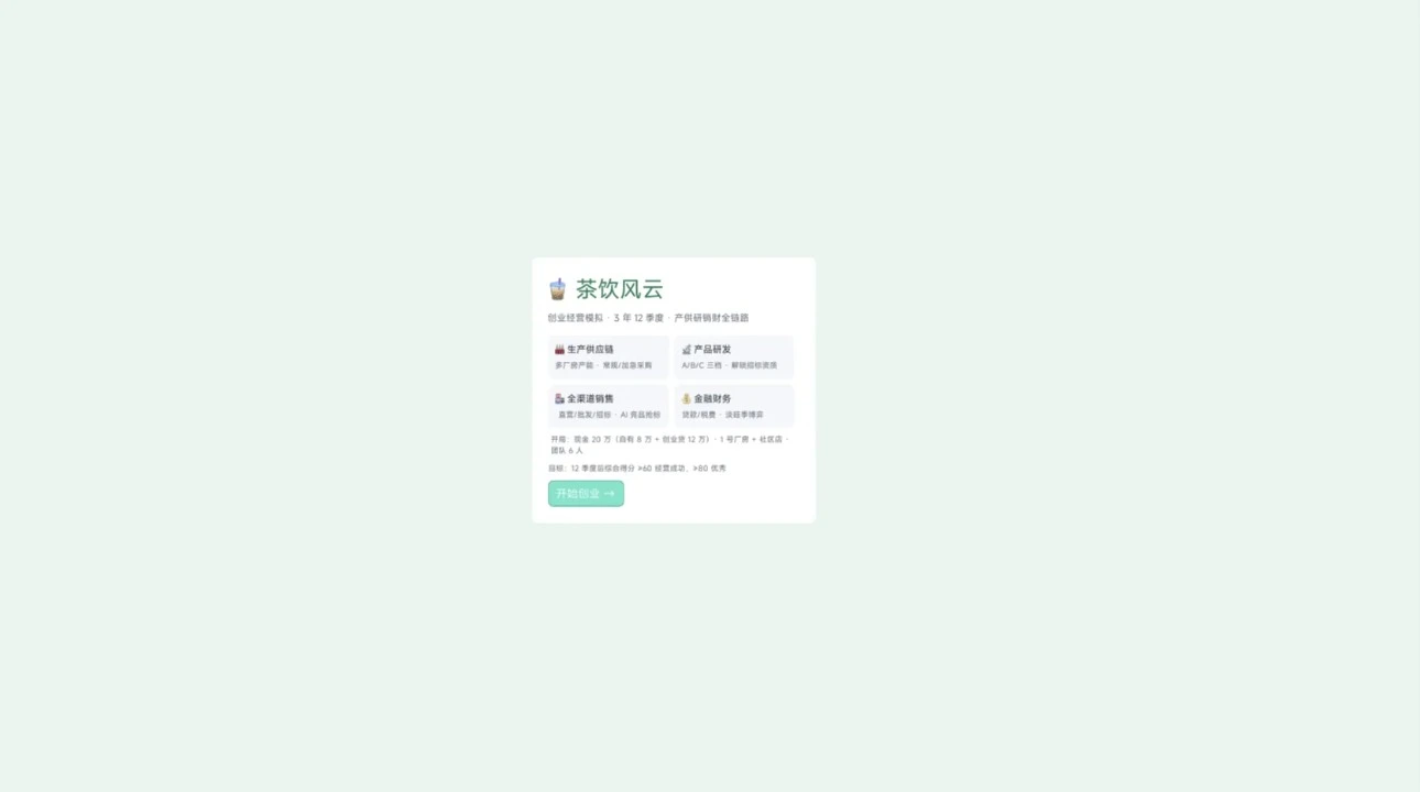 茶饮风云截图2