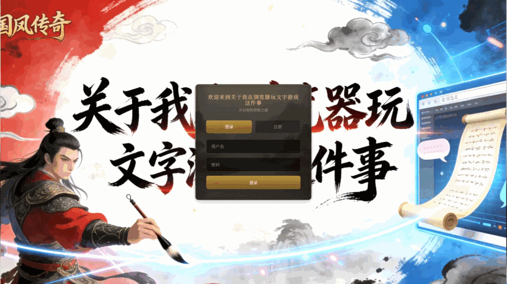 关于我在浏览器玩文字游戏这件事截图1