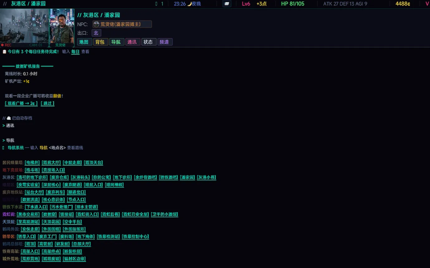 霓虹城2099截图2