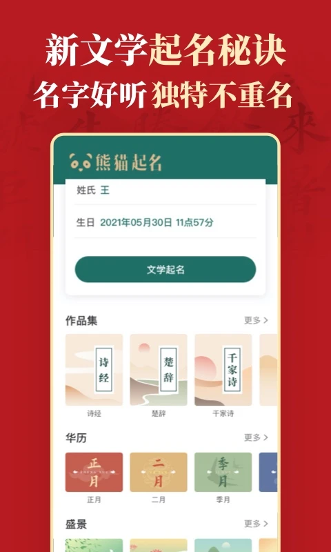 真熊猫起名截图3