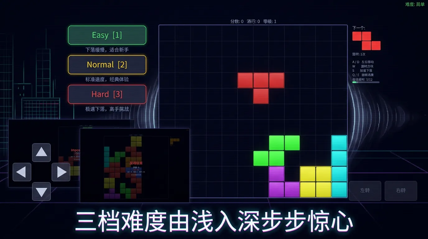 重力俄罗斯方块截图2
