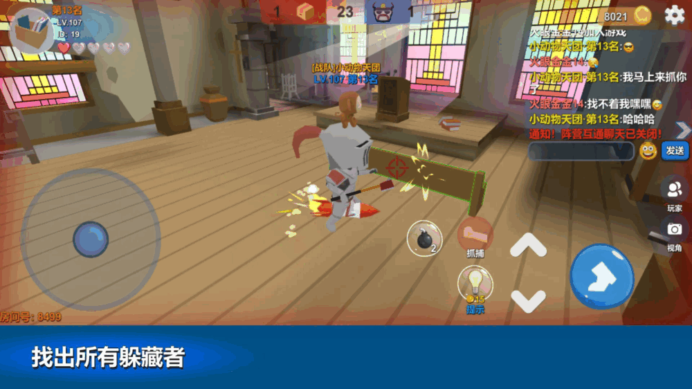 躲猫猫大乱斗
